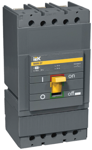 Автоматический выключатель ВА88-37  3Р  400А  35кА  с электронным расцепителем MP 211 | код. SVA41-3-0400-R | IEK 